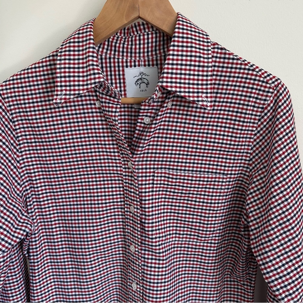 NWOT Brooks Brothers x Thom Browne Checkered Shirt Dress